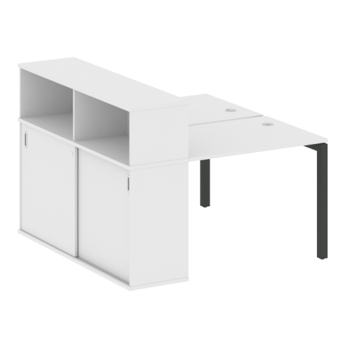 Бенч-система с шкафом-купе на П-обр. м/к Metal System Quattro 50БП.РС-СШК-2.1 фото 14 Бенч-система с шкафом-купе на П-обр. м/к Metal System Quattro 50БП.РС-СШК-2.1 фото 14