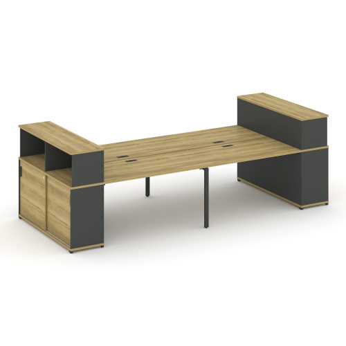 Бенч-система с опорными шкафами-купе Concept CN.DRS-282 фото 4 Бенч-система с опорными шкафами-купе Concept CN.DRS-282 фото 4