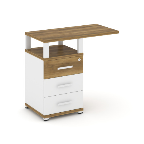 Тумба приставная с 3 ящиками Concept CN.TUS-002 W фото 8 Тумба приставная с 3 ящиками Concept CN.TUS-002 W фото 8