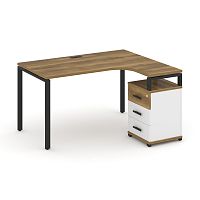 Стол эргономичный с опорной тумбой Concept CN.SA-305(R)