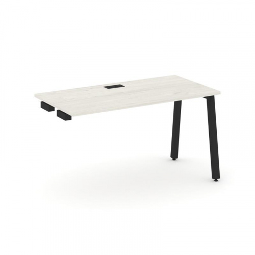 Style Project Стол-приставка к опор. элем. SN-5A.OPRS-022 Белый/Металл Антрацит 1180*800*750 фото 8