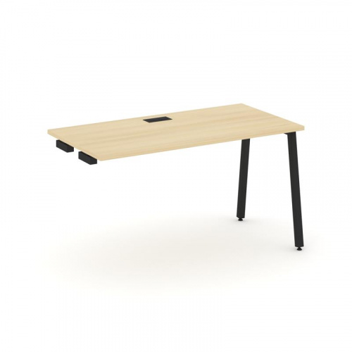 Style Project Стол-приставка к опор. элем. SN-4A.OPRS-004 Дуб Наварра/Металл Антрацит 1580*600*750 фото 8