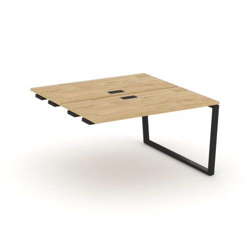 Style Project Стол-приставка к опор. элем. SN-6T2.DPRS-011 Акация Лорка/Металл Антрацит/Заглушка Пла