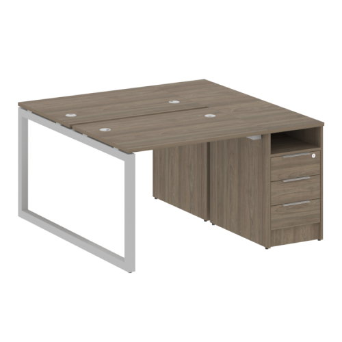 Бенч-система с тумбой на О-обр. м/к Metal System Quattro 50БО.РС-СТП-2.1 фото 2 Бенч-система с тумбой на О-обр. м/к Metal System Quattro 50БО.РС-СТП-2.1 фото 2