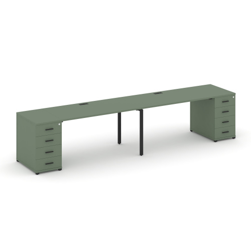 Бенч-система на 2 места с 2 опорными тумбами Concept CN.ORS-411 Бенч-система на 2 места с 2 опорными тумбами Concept CN.ORS-411