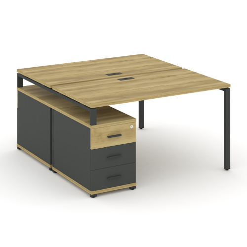 Бенч-система на 2 места с опорной тумбой Concept CN.DRS-302 фото 4 Бенч-система на 2 места с опорной тумбой Concept CN.DRS-302 фото 4