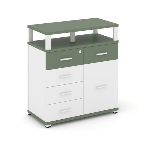 Тумба приставная с 5 ящиками Concept CN.TSP-018 W Тумба приставная с 5 ящиками Concept CN.TSP-018 W