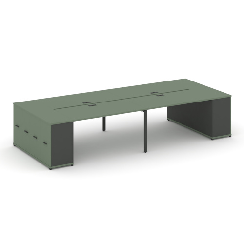 Бенч-система с опорными распашными шкафами Concept CN.DRS-262 фото 2