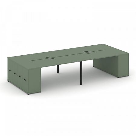 Бенч-система с опорными распашными шкафами Concept CN.DRS-263