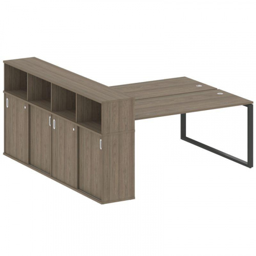 Бенч-система с шкафом-купе на О-обр. м/к Metal System БО.РС-СШК-4.5 фото 2