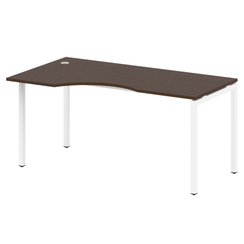 Стол криволинейный левый на П-обр. м/к Metal System Quattro 40БП.СА-1 (L) фото 5 Стол криволинейный левый на П-обр. м/к Metal System Quattro 40БП.СА-1 (L) фото 5