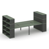 Бенч-система с опорными стеллажами Concept CN.DRS-257