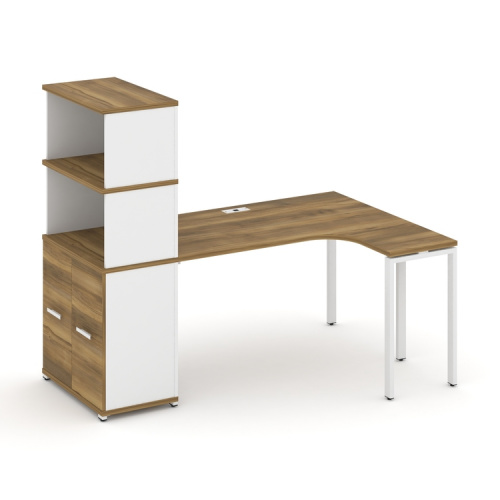 Стол эргономичный с опорным распашным шкафом Concept CN.SA-215(R) Стол эргономичный с опорным распашным шкафом Concept CN.SA-215(R)