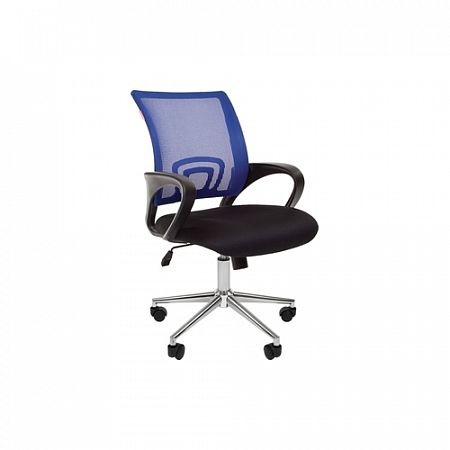 Кресло офисное Chairman 696 (Хром) (Сетка/Ткань)