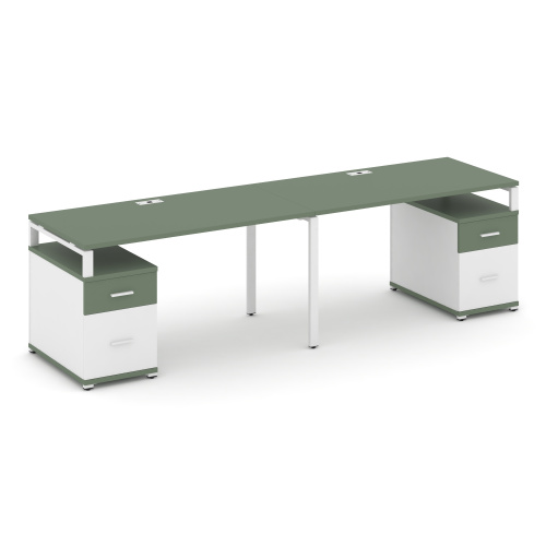 Бенч-система на 2 места с 2 опорными тумбами Concept CN.ORS-324 фото 5 Бенч-система на 2 места с 2 опорными тумбами Concept CN.ORS-324 фото 5