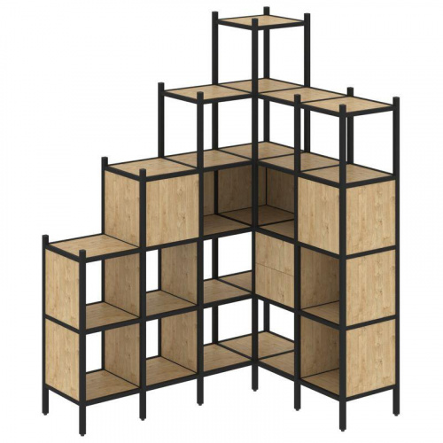 Стеллаж офисный угловой Loft VR.L-44 фото 7 Стеллаж офисный угловой Loft VR.L-44 фото 7