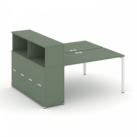 Бенч-система с опорным распашным шкафом Concept CN.DRS-225