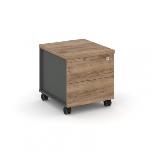 Style Project Тумба мобильная усил. колеса SN.TMU-005 Акация Лорка 416*460*437 фото 10