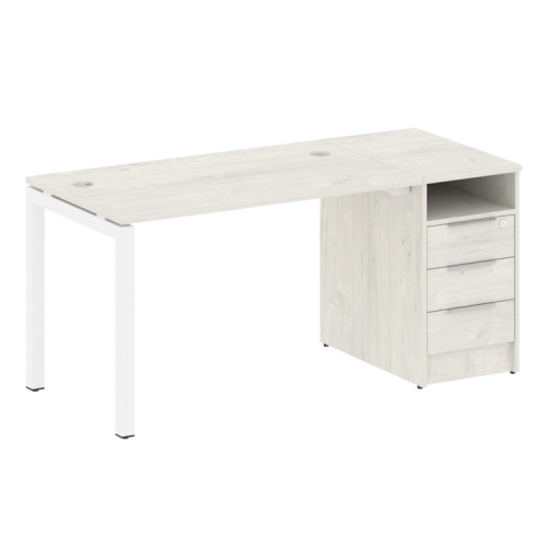 Бенч-система с тумбой на П-обр. м/к Metal System Quattro 50БП.РС-СТП-1.2 фото 4 Бенч-система с тумбой на П-обр. м/к Metal System Quattro 50БП.РС-СТП-1.2 фото 4