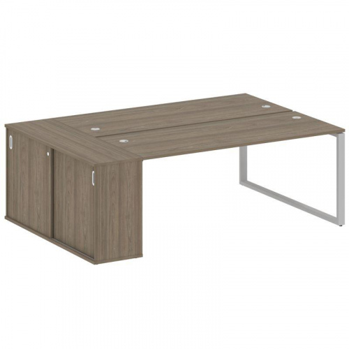 Бенч-система с шкафом-купе на О-обр. м/к Metal System БО.РС-СШК-1.5 фото 8