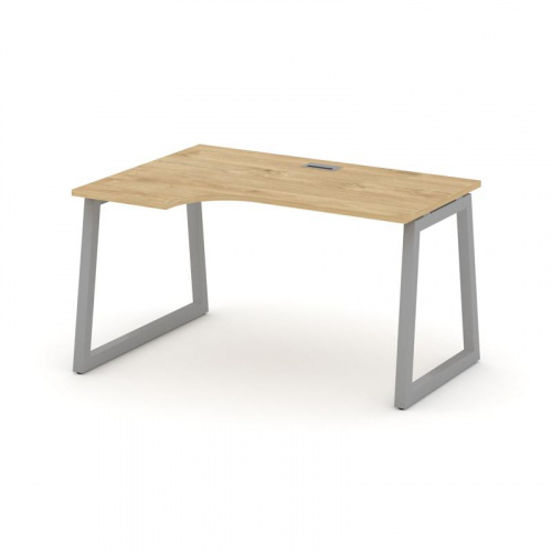 Style Project Стол рабочий эргоном. SN-5T1.SPA-002(L) Акация Лорка/Металл Антрацит/Заглушка Пластик фото 2 Style Project Стол рабочий эргоном. SN-5T1.SPA-002(L) Акация Лорка/Металл Антрацит/Заглушка Пластик фото 2