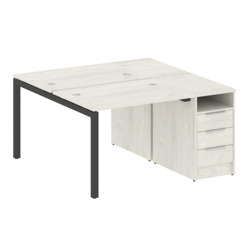 Бенч-система с тумбой на П-обр. м/к Metal System Quattro 50БП.РС-СТП-2.1 фото 5 Бенч-система с тумбой на П-обр. м/к Metal System Quattro 50БП.РС-СТП-2.1 фото 5