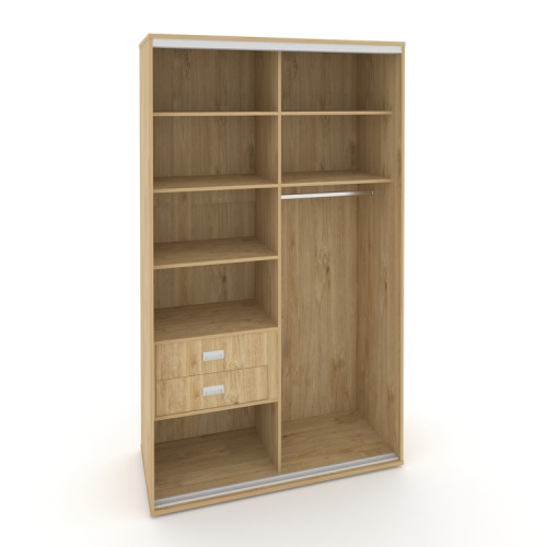 Корпус 2-х секционного шкафа высокого L=1100мм Maris SH.K2-1.1 K6 фото 4