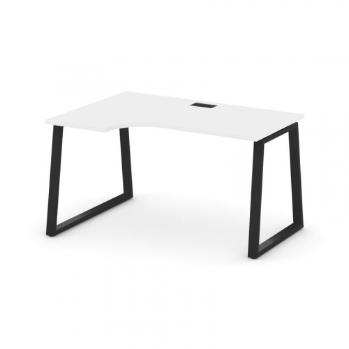 Style Project Стол рабочий эргоном. SN-6T1.SPA-021(L) Акация Лорка/Металл Антрацит/Заглушка Пластик фото 9 Style Project Стол рабочий эргоном. SN-6T1.SPA-021(L) Акация Лорка/Металл Антрацит/Заглушка Пластик фото 9