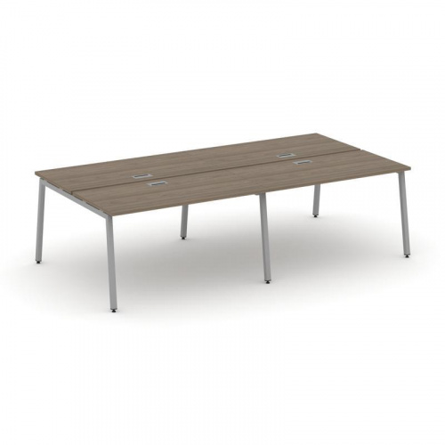 Style Project Рабочая станция 2-х сторон. SN-4A.DRS-034 Акация Лорка/Металл Белый 3160*1232*750 фото 14