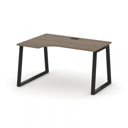 Style Project Стол рабочий эргоном. SN-6T1.SPA-021(L) Акация Лорка/Металл Антрацит/Заглушка Пластик фото 7 Style Project Стол рабочий эргоном. SN-6T1.SPA-021(L) Акация Лорка/Металл Антрацит/Заглушка Пластик фото 7