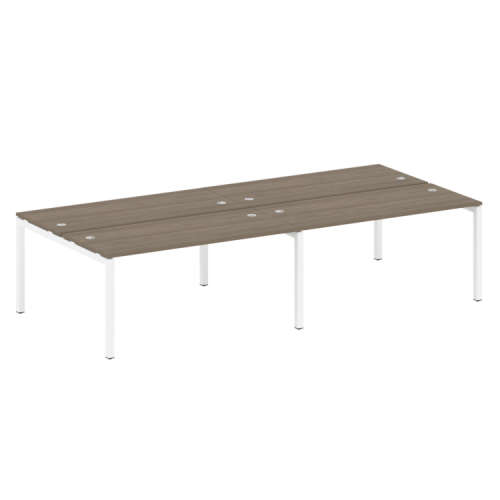 Бенч-система на 4 места на П-обр. м/к Metal System Quattro 50БП.СМ-4.4  фото 3