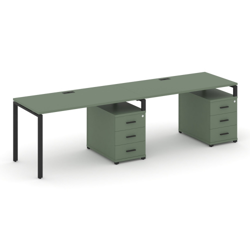 Бенч-система на 2 места с 2 опорными тумбами Concept CN.ORS-312