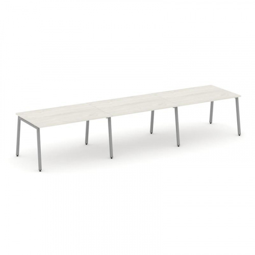 Style Project Стол переговорный SN-4A.SPRG-021.3 Белый/Металл Антрацит 2940*980*750