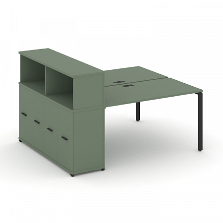 Бенч-система с опорным распашным шкафом Concept CN.DRS-227