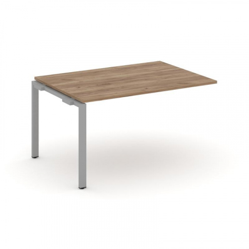 Style Project Проходной наб. элем. перег. стола SN-6P.NSPRG-001.3 Дуб Табак/Металл Белый 980*980*750 фото 12