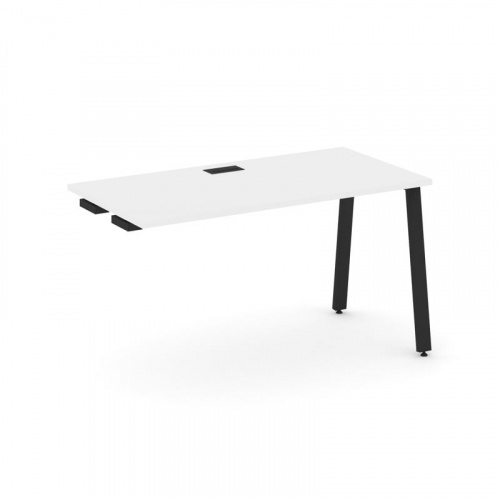 Style Project Стол-приставка к опор. элем. SN-6A.OPRS-013 Дуб Табак/Металл Белый 1380*700*750 фото 3 Style Project Стол-приставка к опор. элем. SN-6A.OPRS-013 Дуб Табак/Металл Белый 1380*700*750 фото 3