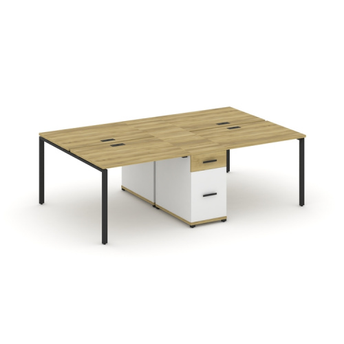 Бенч-система на 4 места с 1 опорной тумбой Concept CN.DRS-421 фото 6 Бенч-система на 4 места с 1 опорной тумбой Concept CN.DRS-421 фото 6