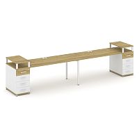 Бенч-система на 2 места с 2 опорными тумбами Concept CN.ORS-428