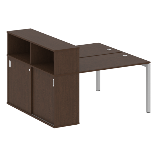 Бенч-система с шкафом-купе на П-обр. м/к Metal System Quattro 50БП.РС-СШК-2.2 фото 9 Бенч-система с шкафом-купе на П-обр. м/к Metal System Quattro 50БП.РС-СШК-2.2 фото 9