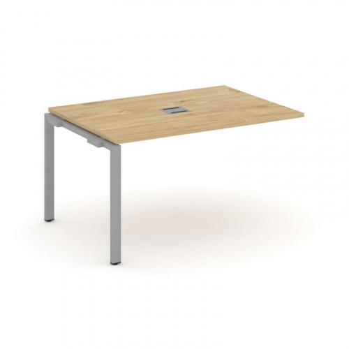 Style Project Проходной наб. элем. перег. стола SN-6P.NSPRG-003 Тиквуд Светлый/Металл Черный 1380*98 фото 4