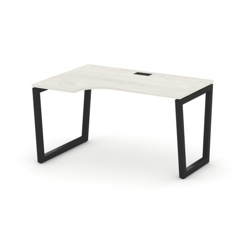 Style Project Стол рабочий эргоном. SN-5T2.SPA-021(L) Акация Лорка/Металл Антрацит/Заглушка Пластик фото 4 Style Project Стол рабочий эргоном. SN-5T2.SPA-021(L) Акация Лорка/Металл Антрацит/Заглушка Пластик фото 4