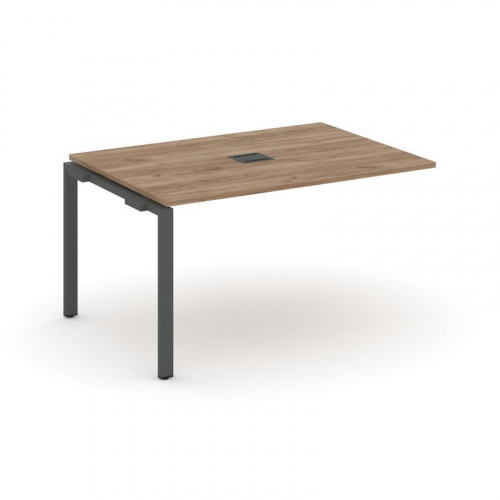 Style Project Проходной наб. элем. перег. стола SN-6P.NSPRG-003 Тиквуд Светлый/Металл Черный 1380*98 фото 3