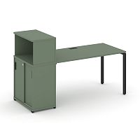 Стол офисный с опорным шкафом-купе Concept CN.SP-237