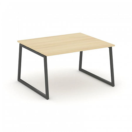 Style Project Стол переговорный SN-4T1.SPRG-032.3 Акация Лорка/Металл Антрацит 1180*1180*750