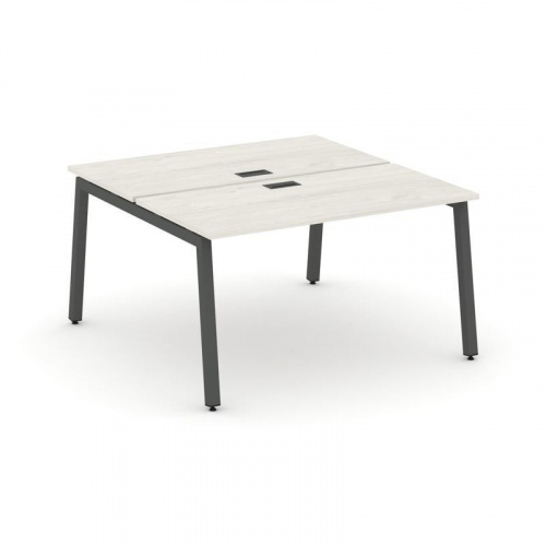 Style Project Рабочая станция 2-х сторон. SN-5A.DRS-021 Акация Лорка/Металл Белый 980*1632*750 фото 16