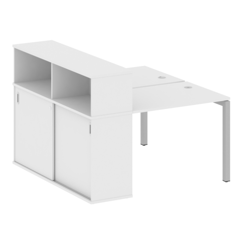 Бенч-система с шкафом-купе на П-обр. м/к Metal System Quattro 50БП.РС-СШК-2.1 фото 7 Бенч-система с шкафом-купе на П-обр. м/к Metal System Quattro 50БП.РС-СШК-2.1 фото 7