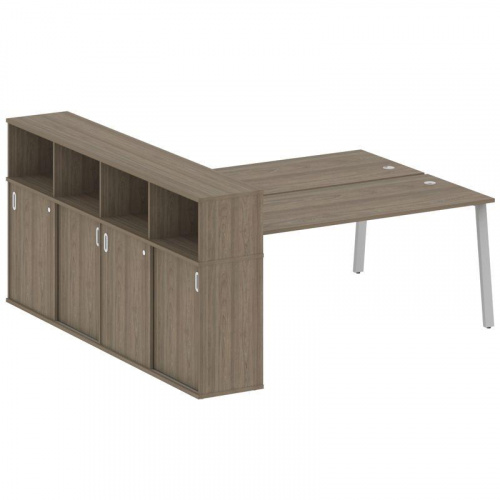 Бенч-система с шкафом-купе на А-обр. м/к Metal System БА.РС-СШК-4.5 фото 4 Бенч-система с шкафом-купе на А-обр. м/к Metal System БА.РС-СШК-4.5 фото 4