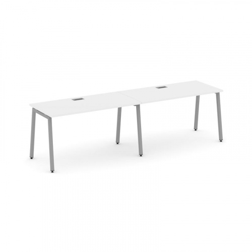 Style Project Рабочая станция 1 сторон. SN-4A.ORS-011 Тиквуд Светлый/Металл Белый 1960*700*750 фото 13