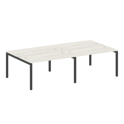 Бенч-система на 4 места на П-обр. м/к Metal System Quattro 50БП.СМ-4.3  фото 4