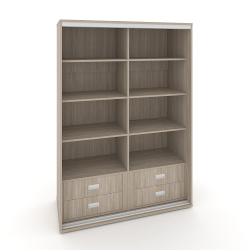 Корпус 2-х секционного шкафа низкого L=1500мм Maris SH.K2-5.2 K6 фото 4